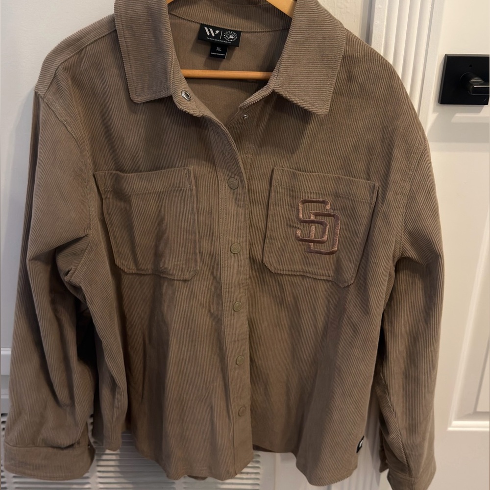 The Wild Collective San Diego Padres Corduroy Button-up
